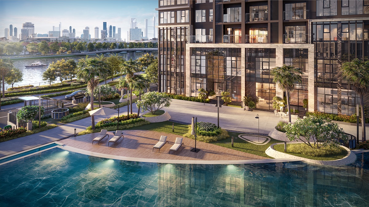 Hồ bơi dự án The Prive