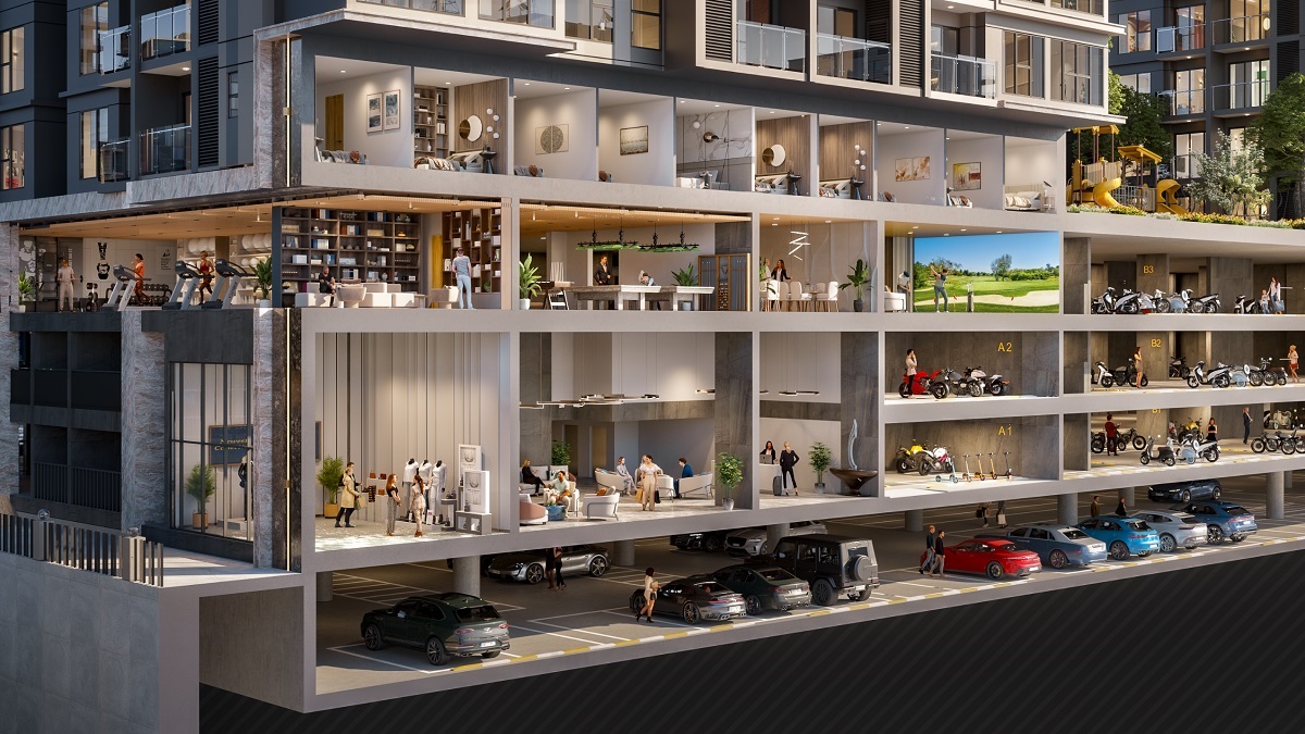 Hệ tiện ích nội khu phong phú của The Privé mang đến không gian sống cân bằng, đáp ứng mọi nhu cầu làm việc, gặp gỡ đối tác, giải trí,… cho cộng đồng doanh nhân, trí thức hiện đại